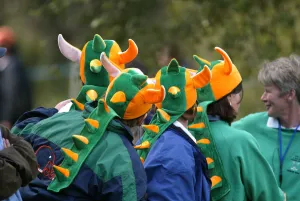 Irish Prints: Irish Golf Fans