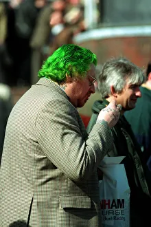 Irish Prints: Irish Race Goer At Cheltenham