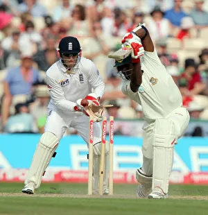 Bowled Prints: Jahurul Islam Is Bowled By Swann