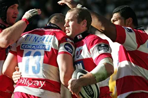 Gloucester Prints: James Simpson-Daniel & Mike Tindall