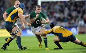 Jamie Prints: Jamie Heaslip & Benn Robinson