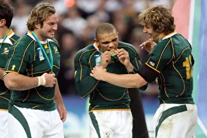 Francois Prints: Jannie Du Plessis, Bryan Habana & Francois Steyn