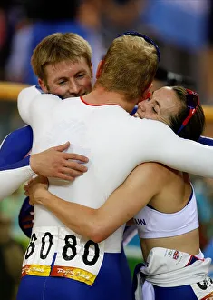 Britain Prints: Jason Kenny, Chris Hoy & Victoria Pendleton Jason Kenny
