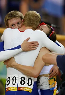 Jason Kenny, Chris Hoy & Victoria Pendleton Jason Kenny