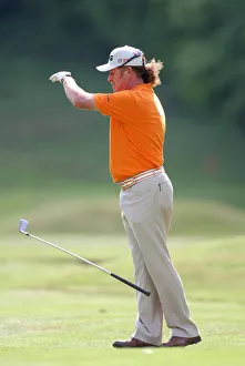 Jimenez Throws His Club In Disgust