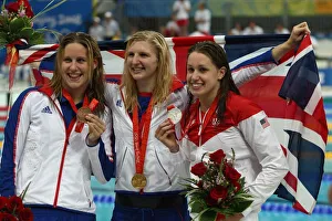 Flowers Prints: Joanne Jackson, Rebecca Adlington and Katie Hoff