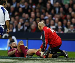 Injury Prints: Joe Marler Is Treated For Knee Ligament Damage