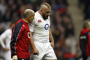 Walks Prints: Joe Marler Walks Off After Injury