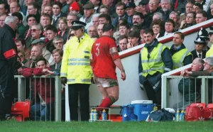John Davies Is Sent Off