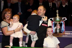 Champion Prints: John Higgins With Family