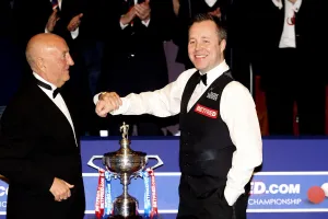 Champion Prints: John Higgins & Sponsor, Fred Done