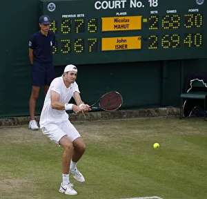 Winner Prints: John Isner Hits The Winner