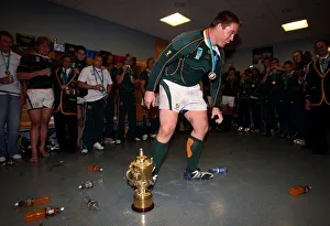John Smit & Trophy