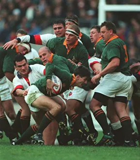 Scrum Prints: Johnson In South Africa Scrum