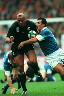 Jonah Lomu & Christian Stoica
