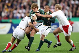 Francois Prints: Jonny Wilkinson, Francois Steyn, Lewis Moody