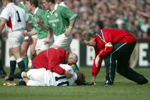 Injury Prints: Jonny Wilkinson Hurts Shoulder