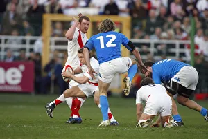 Italy Prints: Jonny Wilkinson & Mirco Bergamasco