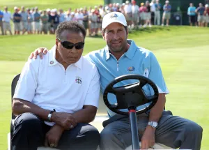 Jose Maria Prints: Jose-Maria Olazabal & Mohammad Ali