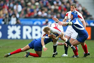 Dmitri Prints: Josh Lewsey, Dmitri Yachvili, Sylvain Marconnet