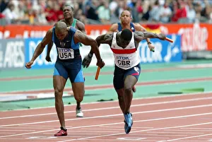 Baton Prints: Joshua J Johnson & Dwain Chambers