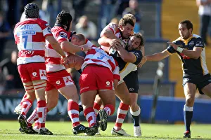 Gloucester Prints: Juan Gomez Gets Challenged By Gloucester Pack