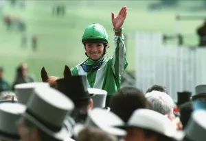 Derby Prints: Jubilant Walter Swinburn On