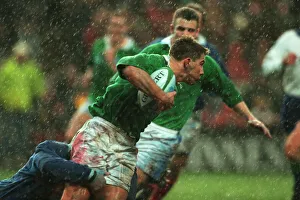 Rain Prints: Justin Bishop Runs In The Rain