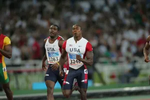 Gatlin Prints: Justin Gatlin & Shawn Crawford