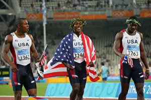 Justin Gatlin, Shawn Crawford & Brenard Williams