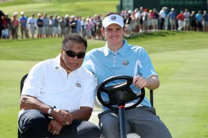 Justin Prints: Justin Rose & Mohammad Ali