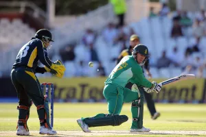 Villiers Prints: Kamran Akmal & Ab De Villiers