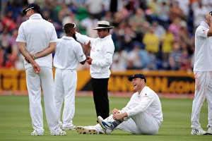 Pietersen Prints: Kevin Pietersen & Andrew Flintoff