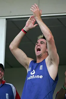 Pietersen Prints: Kevin Pietersen On Balcony