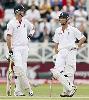 Npower Prints: Kevin Pietersen & Jonathan Trott