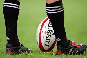 Lines Prints: Kicker Lines Up Ball