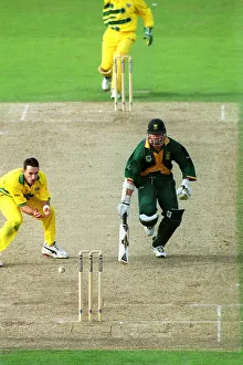 Klusener Prints: Klusener Survives Run Out