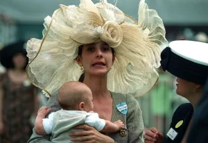 Lady Prints: Lady With Baby, Royal Ascot