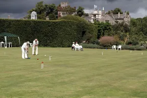 Lawn Prints: Lawn Croquet Players