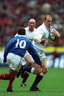 Dallaglio Prints: Lawrence Dallaglio, Penaud