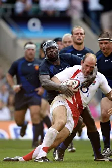 Lawrence Dallaglio & Serge Betsen Lawrence Dallaglio & Serge Betsen
