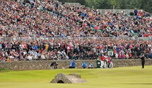Lee Westwood Drives The 18th