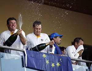 Westwood Prints: Lee Westwood & Ian Poulter Celebrate