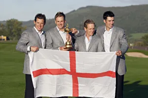 Lee Westwood, Ian Poulter, Luke Donald & Ross Fisher Lee W