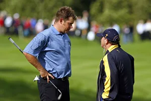 Westwood Prints: Lee Westwood & Ian Woosnam