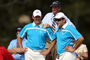 Lee Westwood & Nick Faldo