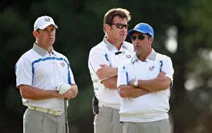 Maria Prints: Lee Westwood, Nick Faldo & Jose Maria Olazabal Lee Westwo