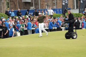 Louis Prints: Louis Oosthuizen On 18th Tee