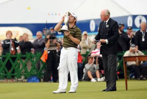 Louis Prints: Louis Oosthuizen & Open Trophy
