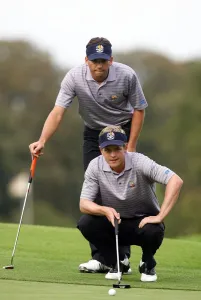 Putting Prints: Luke Donald & Sergio Garcia